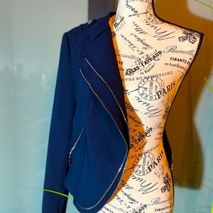 Blue Elegant Jacket. Jacket. Blue jacket.